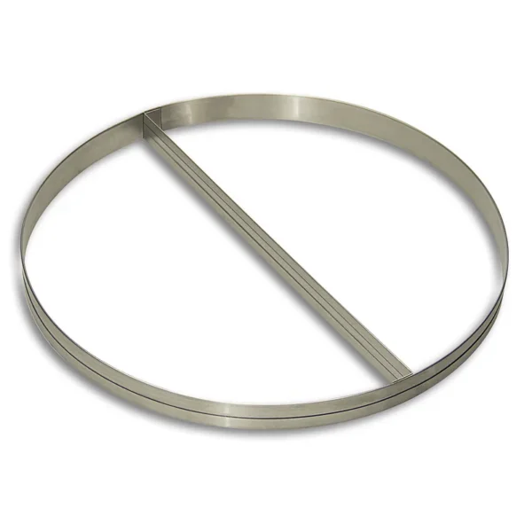 Modelador E Divisor de Recheio 1/2 A 1/2 em Inox 48 cm
