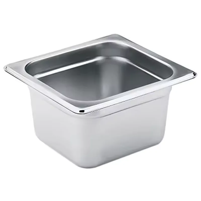 Cuba Gastronômica Gn 1/6 X 100 mm Buffet em Inox 304